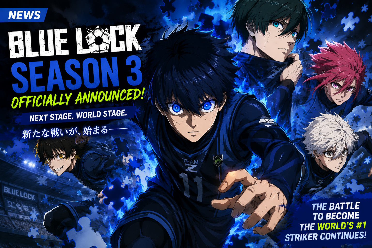 Blue Lock Season 3: Latest Updates, Release Expectations & Everything We Know